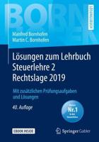 Lösungen Zum Lehrbuch Steuerlehre 2 Rechtslage 2019