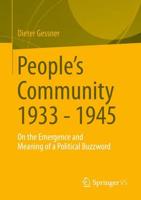 People's Community 1933-1945