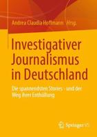Investigativer Journalismus in Deutschland