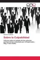 Sobre la Culpabilidad