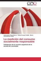 La medición del consumo socialmente responsable