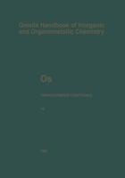 Os Organoosmium Compounds Os. Osmium (System-Nr. 66)