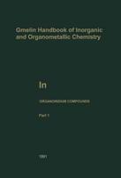 In Organoindium Compounds. In. Indium (System-Nr. 37)