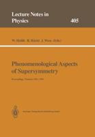 Phenomenological Aspects of Supersymmetry