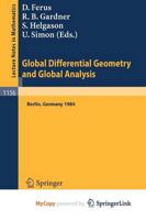 Global Differential Geometry and Global Analysis 1984