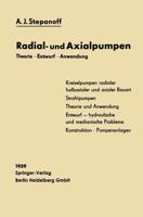 Radial- und Axialpumpen : Theorie, Entwurf, Anwendung