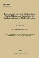 Isopodenreste Aus Der Altplistozänen Spaltenfüllung Von Hundsheim Bei Deutsch-Altenburg (Niederösterreich)