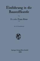 Einführung in die Baustoffkunde