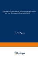 Das Neutralisationsvermogen Der Haut Gegenuber Laugen Und Seine Beziehung Zur Kohlensaureabgabe