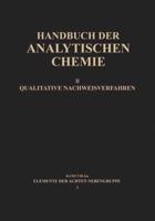 Elemente Der Achten Nebengruppe I Handbuch Der Analytischen Chemie