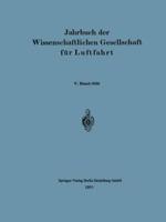 Jahrbuch Der Wissenschaftlichen Gesellschaft Für Luftfahrt