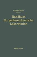 Handbuch Für Gerbereichemische Laboratorien