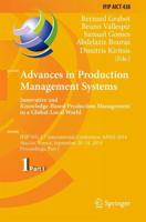 Advances in Production Management Systems