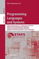 Programming Languages and Systems : 25th European Symposium on Programming, ESOP 2016, Held as Part of the European Joint Conferences on Theory and Practice of Software, ETAPS 2016, Eindhoven, The Netherlands, April 2-8, 2016, Proceedings