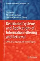 Distributed Systems and Applications of Information Filtering and Retrieval