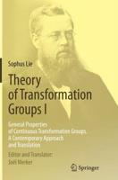 Theory of Transformation Groups I