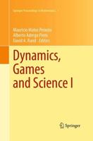 Dynamics, Games and Science I : DYNA 2008, in Honor of Maurício Peixoto and David Rand, University of Minho, Braga, Portugal, September 8-12, 2008