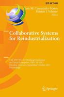 Collaborative Systems for Reindustrialization : 14th IFIP WG 5.5 Working Conference on Virtual Enterprises, PRO-VE 2013, Dresden, Germany, September 30 - October 2, 2013, Proceedings