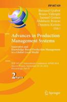 Advances in Production Management Systems Part 2