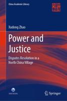 Power and Justice : Disputes Resolution in a North China Village