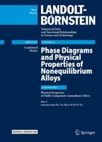 Phase Diagrams and Physical Properties of Nonequilibrium Alloys Condensed Matter