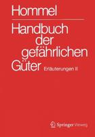 Handbuch Der Gefährlichen Güter. Erläuterungen II Erläuterungen Und Synonymliste