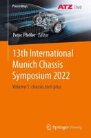 13th International Munich Chassis Symposium 2022 Volume 1