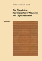 Die Simulation Kontinuierlicher Prozesse Mit Digitalrechnern