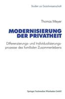 Modernisierung Der Privatheit