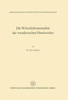 Die Wirtschaftsmentalität Der Westdeutschen Handwerker