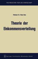 Theorie Der Einkommensverteilung