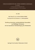 Ermittlung Chemischer Und Physikalischer Kennzahlen Von Filzfähigen Tierhaaren Mit Der Besonderen Berücksichtigung Der Hutindustrie