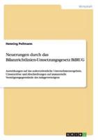 Neuerungen durch das Bilanzrichtlinien-Umsetzungsgesetz BilRUG:Auswirkungen auf das außerordentliche Unternehmensergebnis, Umsatzerlöse und Abschreibungen auf immaterielle Vermögensgegenstände des Anlagevermögens