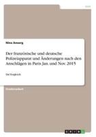 Der französische und deutsche Polizeiapparat und Änderungen nach den Anschlägen in Paris Jan. und Nov. 2015:Ein Vergleich