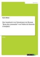 Der Ausdruck Von Emotionen Im Roman "Bom Dia Camaradas" Von Ndalu De Almeida (Ondjaki)