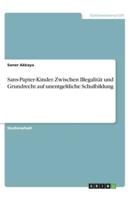 Sans-Papier-Kinder. Zwischen Illegalität Und Grundrecht Auf Unentgeltliche Schulbildung