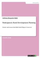 Participatory Rural Development Planning