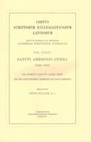 Ambrosius. Opera