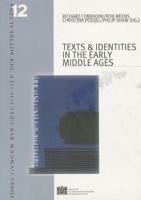 Texts & Identities in the Early Middle Ages