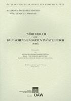 Worterbuch Der Bairischen Mundarten in Osterreich (Wbo)