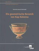 Die Geometrische Keramik Von Kap Kolonna