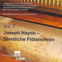 Joseph Haydn - Samtliche Flotenuhren