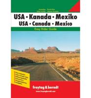 USA, Canada and Mexico Road Atlas