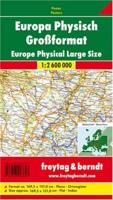 Europe Physical Map Enlarged