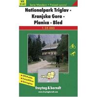 National Park Triglav - Kranjska Gora - Planica - Bled Hiking + Leisure Map 1:35 000