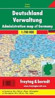 Administration Map Flat in a Tube 1:700 000