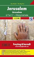 Jerusalem City Pocket + the Big Five Waterproof 1:12 500 - 1:9 000