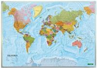 Wall Map Magnetic Marker: The World, International 1:40,000,000