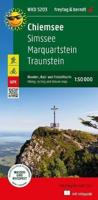 Chiemsee, Hiking, Cycling and Leisure Map 1:50,000, Freytag & Berndt, WKD 5203, With Info Guide