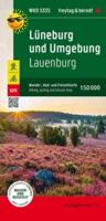 Luneburg and the Surrounding Area Walking Cycling & Leisure Map
